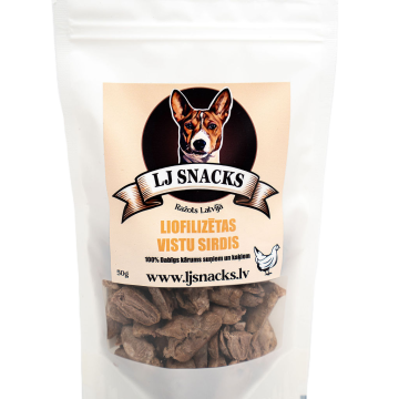 LJ Snacks Vistu sirdis 0.05 kg