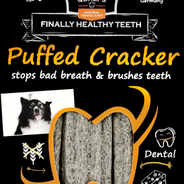 QCHEFS Kārums suņiem Puffed Cracker 75 gr.