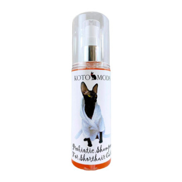KOTOMODA Probiotiskais šampūns īsspalvainām kaķu šķirnēm (120 ml)